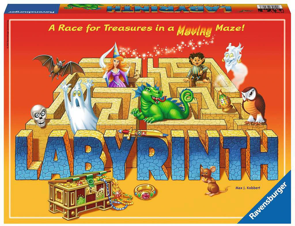 Labyrinth-Ravensburger Labyrinth-Ravensburger -The Toy Maven Shop rave26448 1
