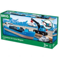 Freight Ship And Crane-BRIO