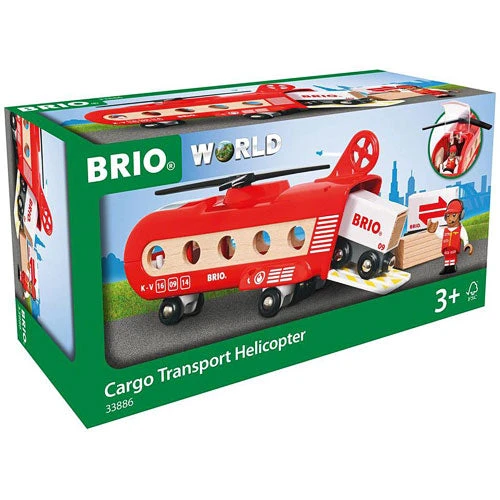 Cargo Helicopter-BRIO Cargo Helicopter-BRIO -The Toy Maven Shop rave33886