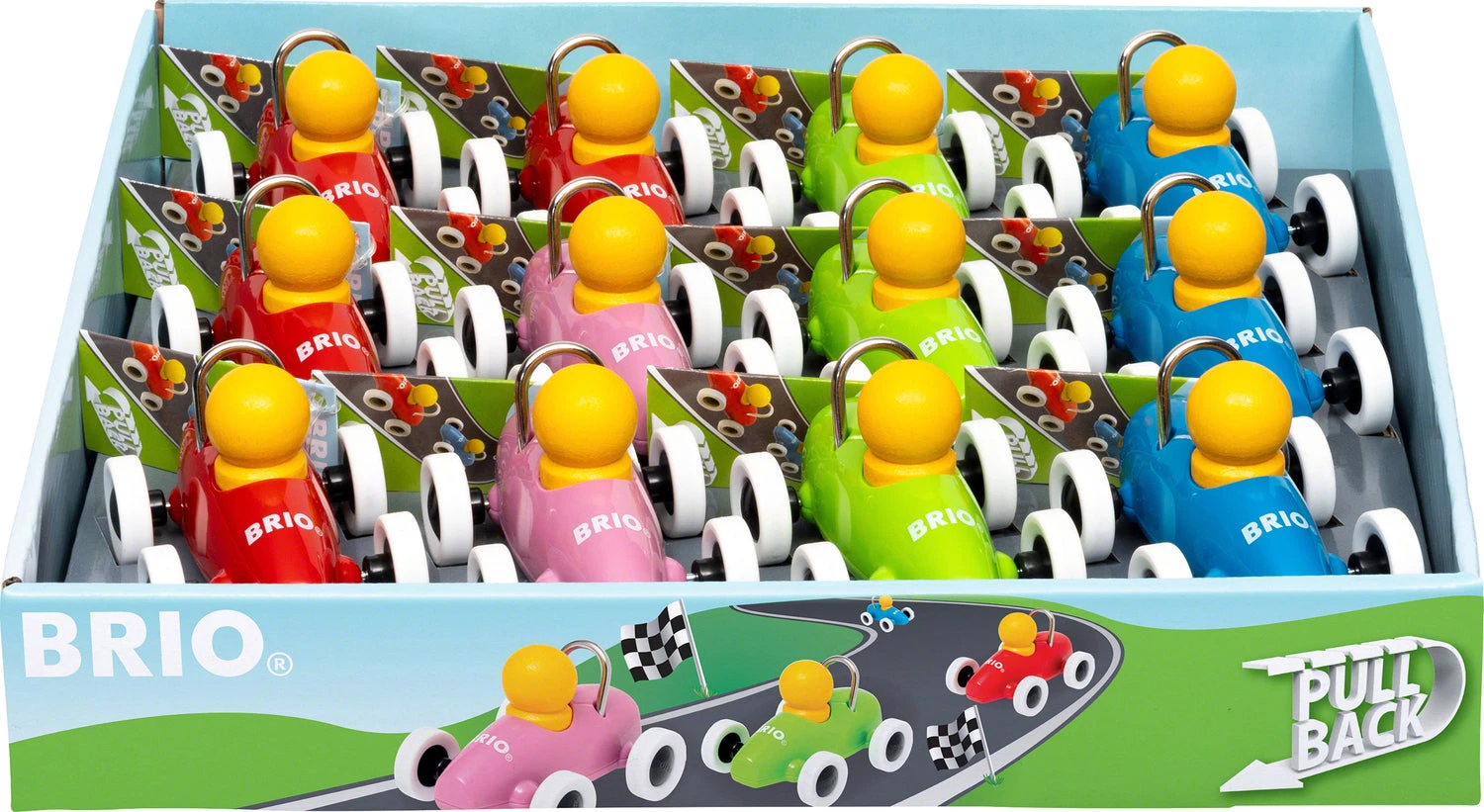 BRIO Pullback Racecar (assorted)-BRIO BRIO Pullback Racecar (assorted)-BRIO -The Toy Maven Shop rave63030600