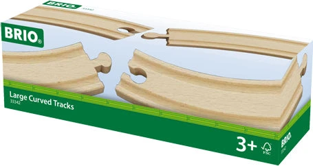 Large Curved Tracks-BRIO Large Curved Tracks-BRIO -The Toy Maven Shop rave63334200