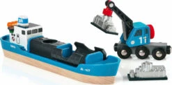 Freight Ship And Crane-BRIO 5 Freight Ship And Crane-BRIO -The Toy Maven Shop rave63353400 1