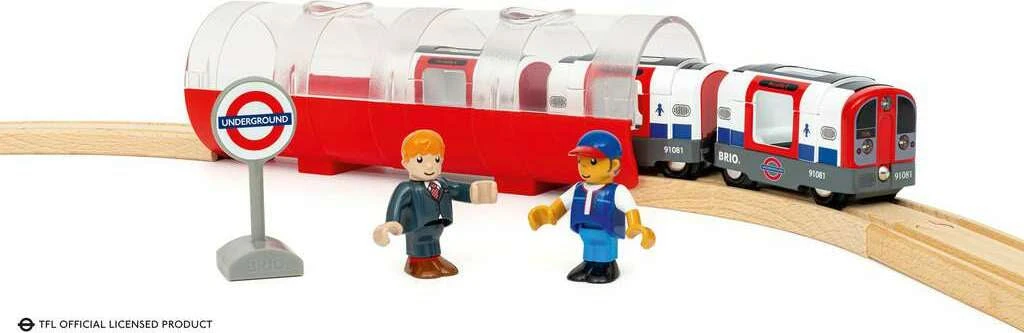 BRIO World – 36085 Trains of the World London Underground Train-BRIO BRIO World – 36085 Trains Of The World London Underground Train-BRIO -The Toy Maven Shop rave63608500 4