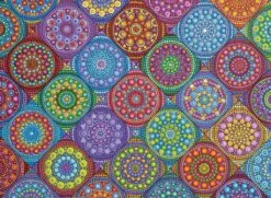 Color Your World Series — Magnificent Mandalas-Ravensburger 4 Color Your World Series — Magnificent Mandalas-Ravensburger -The Toy Maven Shop rave80694 2