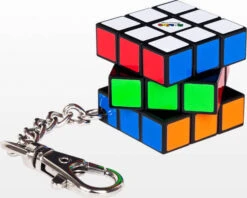 Rubik’s Cube Keychain-Rubik's 4 Rubik’s Cube Keychain-Rubik's -The Toy Maven Shop rubk6064001 2