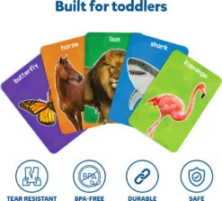 Flash Cards - First 100 Animals-Skillmatics - Grasper Global -The Toy Maven Shop sklmskill253fca 2
