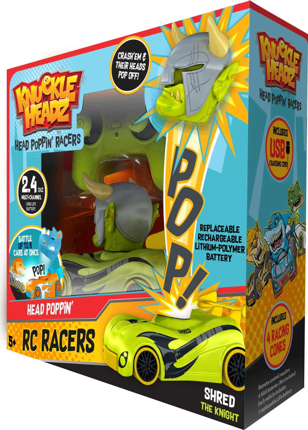 RC Knuckle-Headz (assorted)-Knuckle-Headz RC Knuckle-Headz (assorted)-Knuckle-Headz -The Toy Maven Shop skul081100 1
