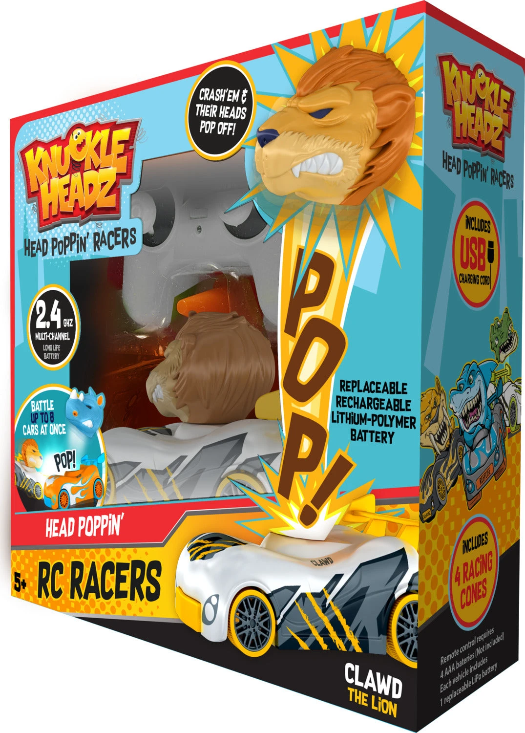 RC Knuckle-Headz (assorted)-Knuckle-Headz RC Knuckle-Headz (assorted)-Knuckle-Headz -The Toy Maven Shop skul081100 2