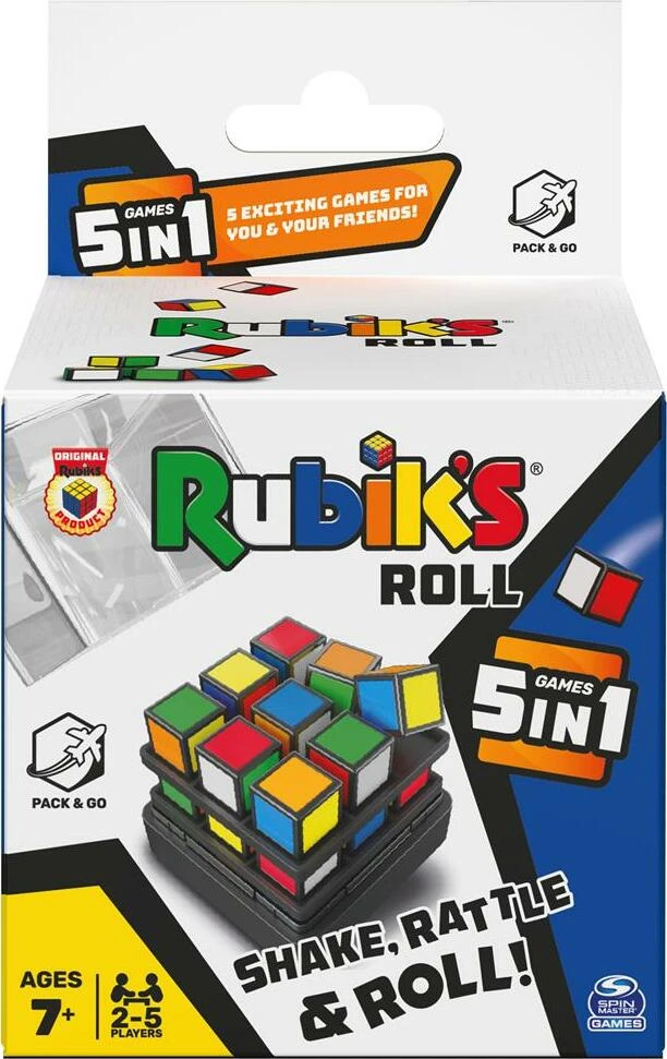 Rubik's: Roll Pack N' Go Travel-Sized Game-Spin Master Rubik's: Roll Pack N' Go Travel-Sized Game-Spin Master -The Toy Maven Shop spin6063175 1