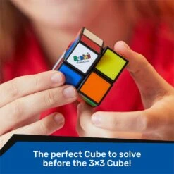 Rubik's 2x2 Mini Cube-Rubik's 8 Rubik's 2x2 Mini Cube-Rubik's -The Toy Maven Shop spin6064596 1