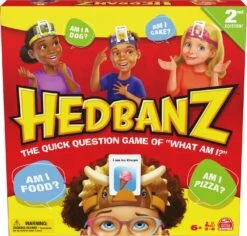 Hedbanz 2nd Edition Picture Guessing Board Game-Spin Master