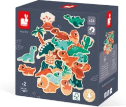 Dino Magnets 24 Pieces-Juratoys -The Toy Maven Shop tgtg au24 j05839 3