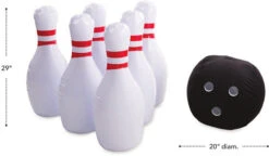 Giant Inflatable Bowling Set-HearthSong -The Toy Maven Shop tgtg fa23 726310 2