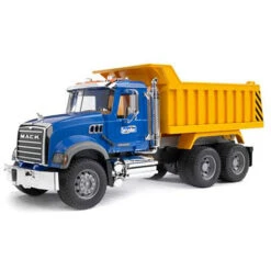 MACK Granite Dump Truck-Bruder Toys