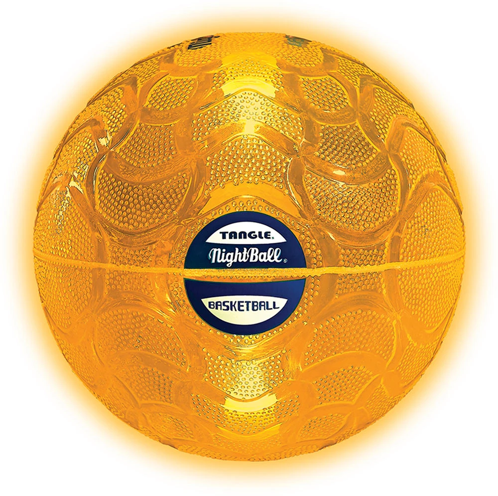 Tangle NightBall Basketball - Orange-Tangle Creations Tangle NightBall Basketball - Orange-Tangle Creations -The Toy Maven Shop tgtg ho17 12757