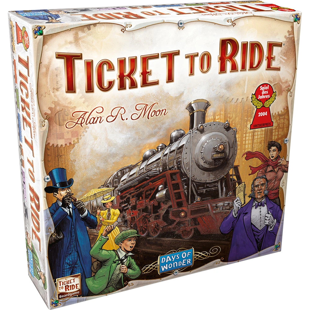 Ticket to Ride Board Game-Days of Wonder Ticket To Ride Board Game-Days Of Wonder -The Toy Maven Shop tgtg ho17 do7201