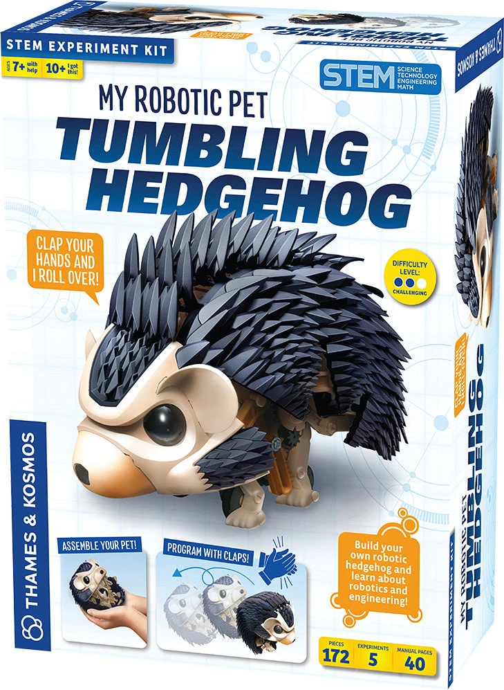 My Robotic Pet: Tumbling Hedgehog-Thames & Kosmos My Robotic Pet: Tumbling Hedgehog-Thames & Kosmos -The Toy Maven Shop tgtg ho19 620500