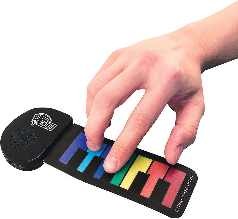 Rock N' Roll It! - Micro Rainbow Piano-Mukikim Rock N' Roll It! - Micro Rainbow Piano-Mukikim -The Toy Maven Shop tgtg ho20 mukpnrbwmini 1