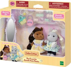 Calico Critters Pony Friends Set-Epoch Everlasting Play