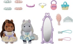 Calico Critters Pony Friends Set-Epoch Everlasting Play -The Toy Maven Shop tgtg ho22 cc1974 2