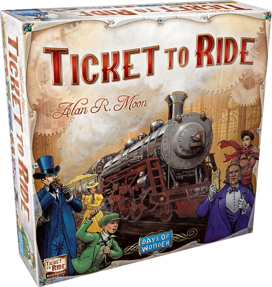 Ticket to Ride Board Game-Days of Wonder Ticket To Ride Board Game-Days Of Wonder -The Toy Maven Shop tgtg ho22 do7201