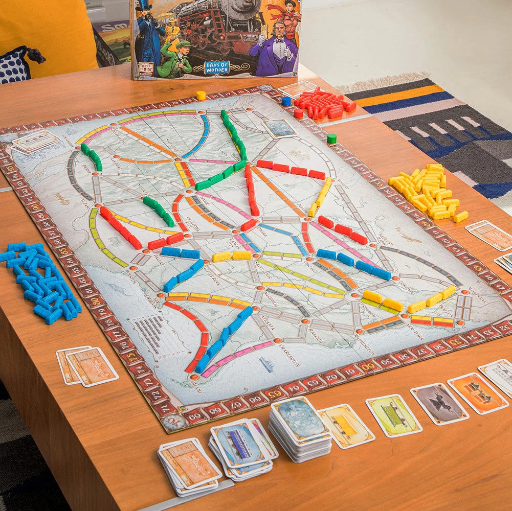 Ticket to Ride Board Game-Days of Wonder Ticket To Ride Board Game-Days Of Wonder -The Toy Maven Shop tgtg ho22 do7201 1