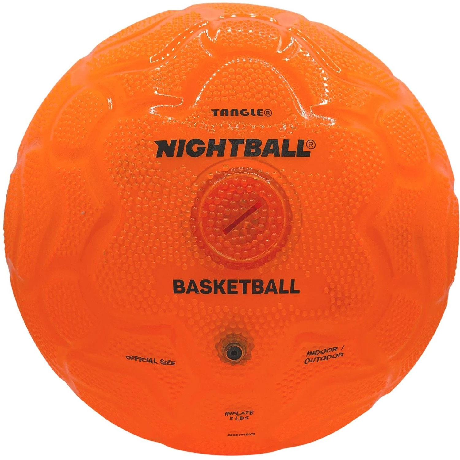 Tangle NightBall Basketball - Orange-Tangle Creations Tangle NightBall Basketball - Orange-Tangle Creations -The Toy Maven Shop tgtg ho23 12757 2