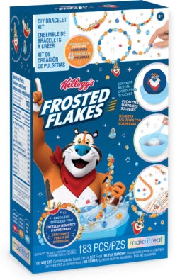 Cereal-sly Cute Kellogg's Frosted Flakes DIY Bracelet Kit-Make It Real