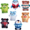 Bubble Stuffed Squishy Friends - Holiday Edition-Top Trenz 1 Bubble Stuffed Squishy Friends - Holiday Edition-Top Trenz -The Toy Maven Shop tgtg ho23 dnaholly6