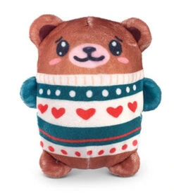 Bubble Stuffed Squishy Friends - Holiday Edition-Top Trenz 6 Bubble Stuffed Squishy Friends - Holiday Edition-Top Trenz -The Toy Maven Shop tgtg ho23 dnaholly6 4