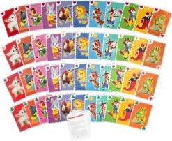 Animal Rummy Playing Cards-eeBoo 5 Animal Rummy Playing Cards-eeBoo -The Toy Maven Shop tgtg sp24 pcar4 2