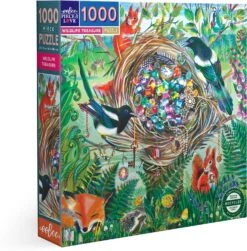 Wildlife Treasure, 1000 Piece Puzzle-eeBoo