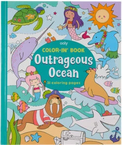 Color-In' Book - Outrageous Ocean-Ooly (International Arrivals)