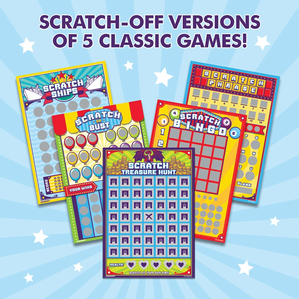 Scratch 'n' Play Classic Games-Gamewright Scratch 'n' Play Classic Games-Gamewright -The Toy Maven Shop tgtg su23 361d 1