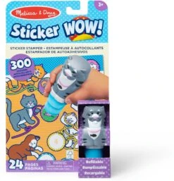 Sticker WOW! Activity Pad Set - Cat-Melissa & Doug -The Toy Maven Shop tgtg su24 50693 1