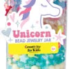 Bead Jewelry Jar - Unicorn-Faber-Castell -The Toy Maven Shop tgtg su24 6476000