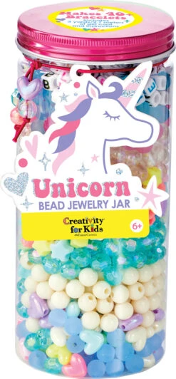 Bead Jewelry Jar - Unicorn-Faber-Castell
