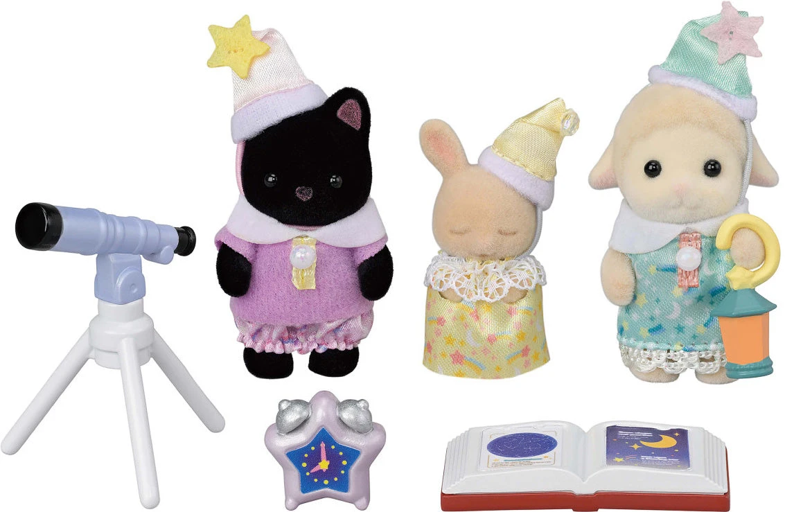 Nursery Friends -Sleepover Party Trio-Calico Critters Nursery Friends -Sleepover Party Trio-Calico Critters -The Toy Maven Shop tgtg su24 cc2173 2