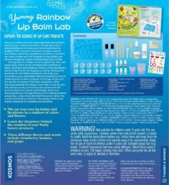 Yummy Rainbow Lip Balm Lab-Thames & Kosmos 4 Yummy Rainbow Lip Balm Lab-Thames & Kosmos -The Toy Maven Shop thak550040 2