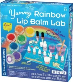 Yummy Rainbow Lip Balm Lab-Thames & Kosmos 6 Yummy Rainbow Lip Balm Lab-Thames & Kosmos -The Toy Maven Shop thak550040 4