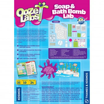 Ooze Labs: Soap & Bath Bomb Lab-Thames & Kosmos Ooze Labs: Soap & Bath Bomb Lab-Thames & Kosmos -The Toy Maven Shop thak642107 1