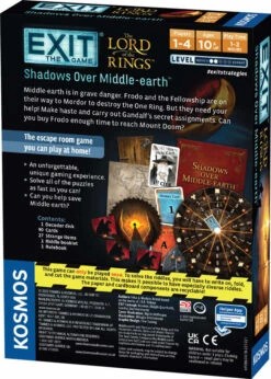 EXIT: The Lord Of The Rings - Shadows Over Middle-Earth-Thames & Kosmos 4 EXIT: The Lord Of The Rings - Shadows Over Middle-Earth-Thames & Kosmos -The Toy Maven Shop thak692863 2