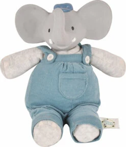Alvin The Elephant Rubber Head Soft Toy-Tikiri Toys