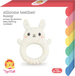 Silicone Teether - Bunny-Tiger Tribe