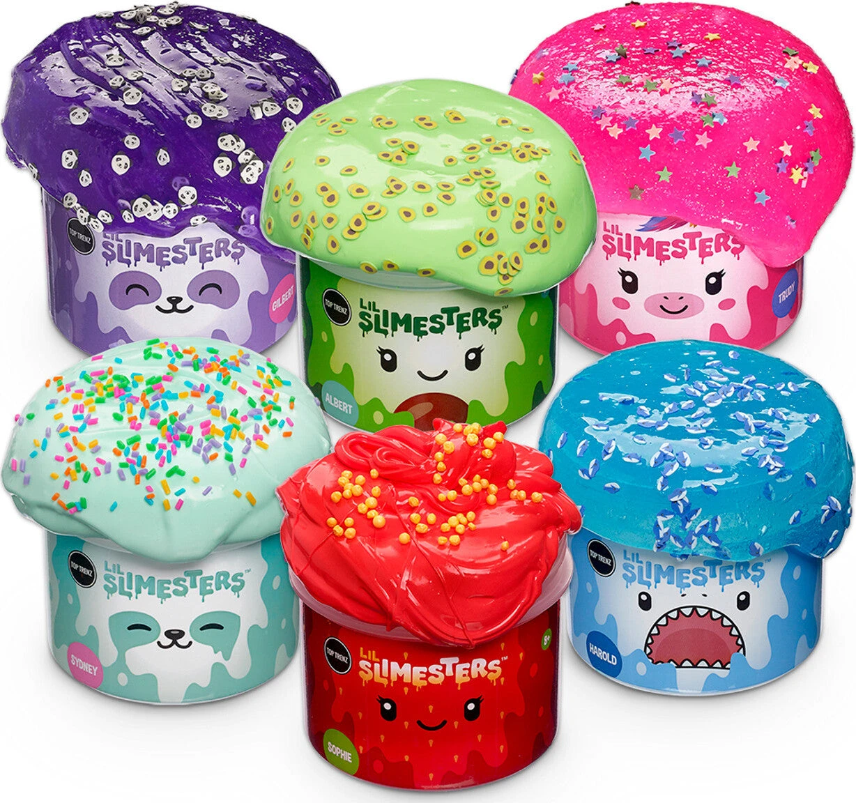 Lil SLIMESTERS VARIETY PACK-Top Trenz Lil SLIMESTERS VARIETY PACK-Top Trenz -The Toy Maven Shop toptslime6 2 b66b401c 433e 4300 bd67 01a80d542b89