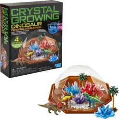 Crystal Growing - Dino Crystal Terrarium - Us-The Toy Network