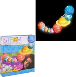 Steam Powered Kids - Solar System String Lights-The Toy Network