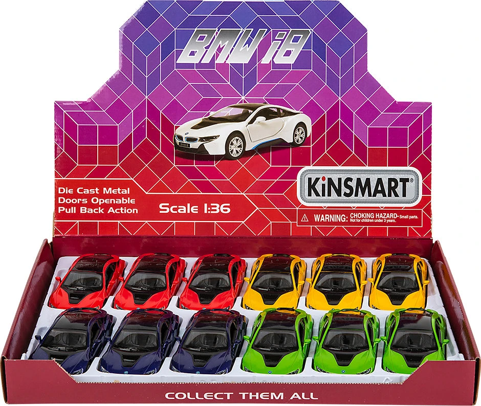 5" Die-cast Bmw I8-The Toy Network 5" Die-cast Bmw I8-The Toy Network -The Toy Maven Shop tynttvebmwi8