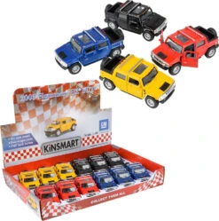 5" Die-cast Pull Back Hummer H2 Sut-The Toy Network