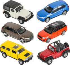 5" Die-cast Pull Back Licensed Suv 1:38 Scale-The Toy Network -The Toy Maven Shop tynttvejeep5 3